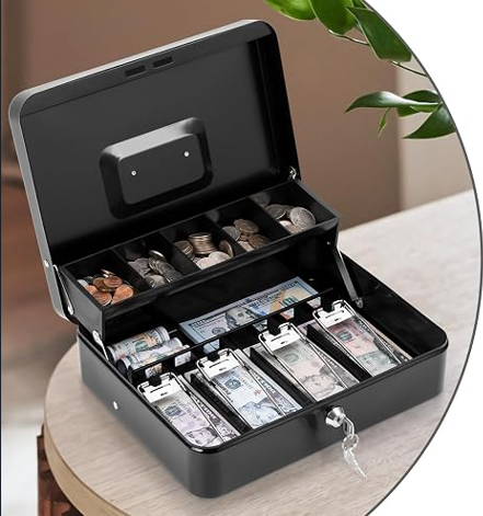 Caja de Seguridad Organizadora de Billetes