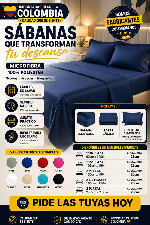 Juego de Sábanas 600 hilos ALTA CALIDAD
